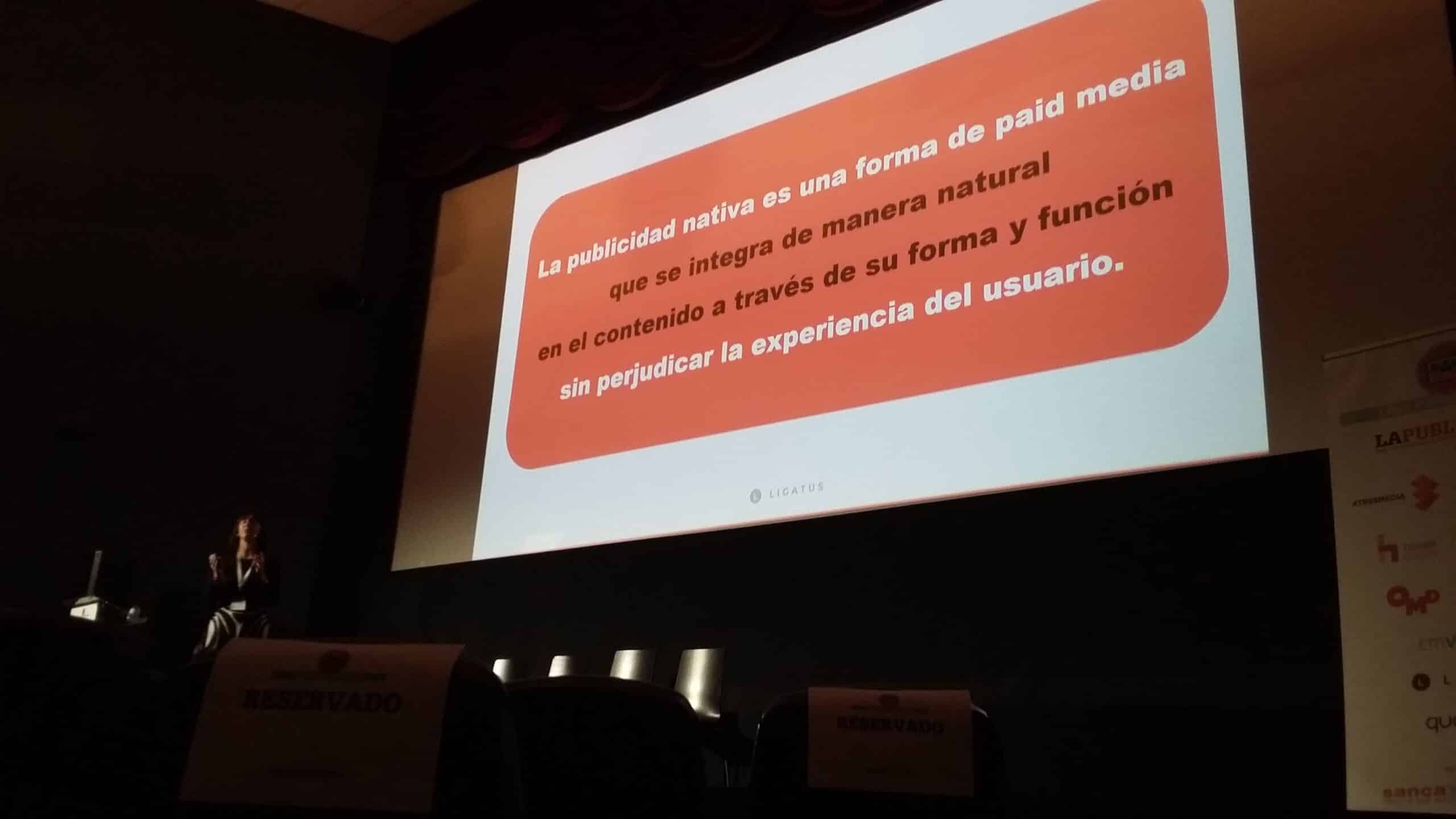 Definición de publicidad nativa según Maylis Chevalier