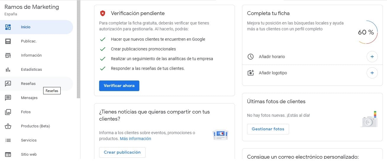 google my business